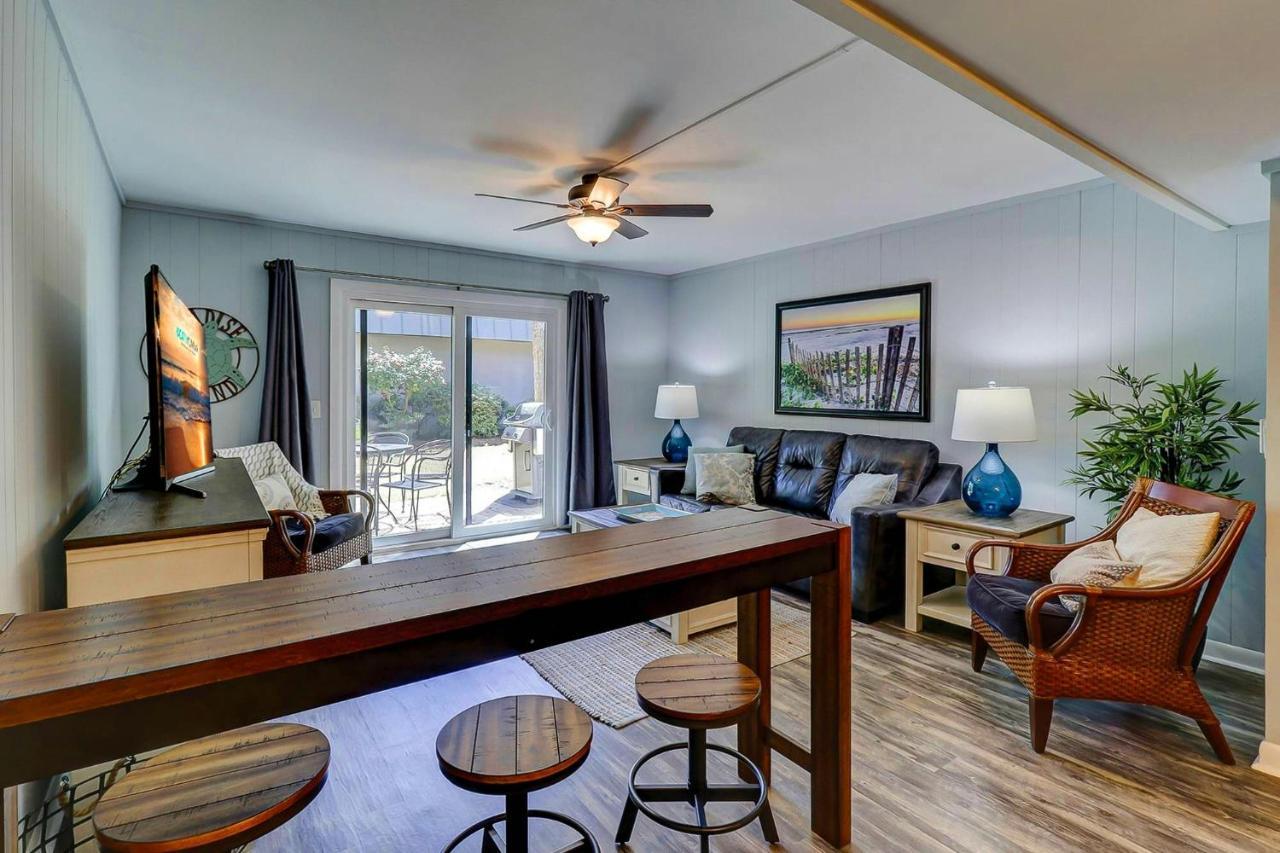 Ocean Villas Deluxe - Oceanfront Villa - Steps To Beach - Great Location - Heated Pool April Hilton Head Island Exteriér fotografie